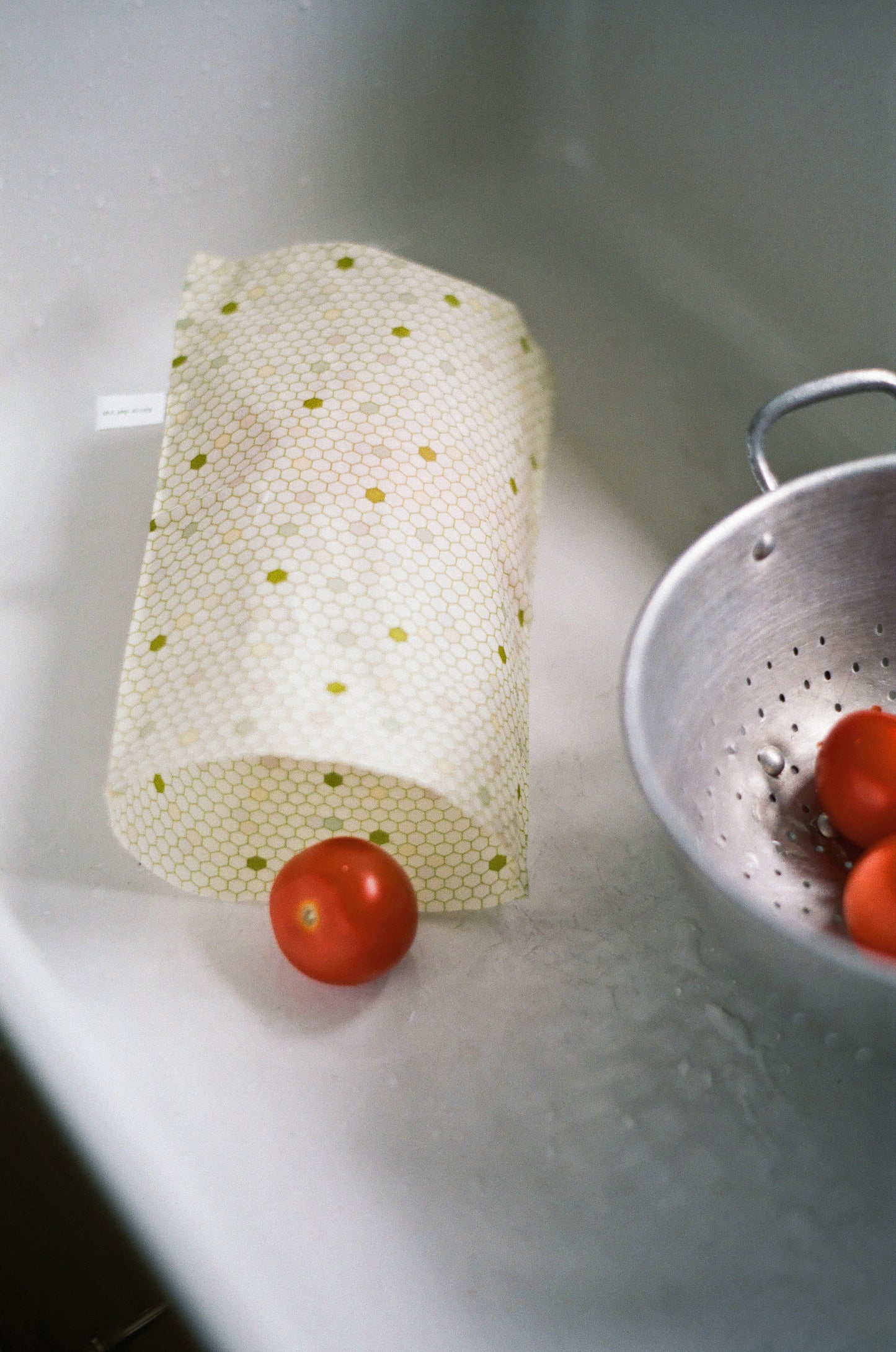 Madklædepose M - Frisk og grøn madpakning med bivokspose